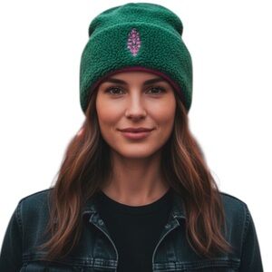 FP Movement By Free People Back Roads Beanie Bayberry Sherpa